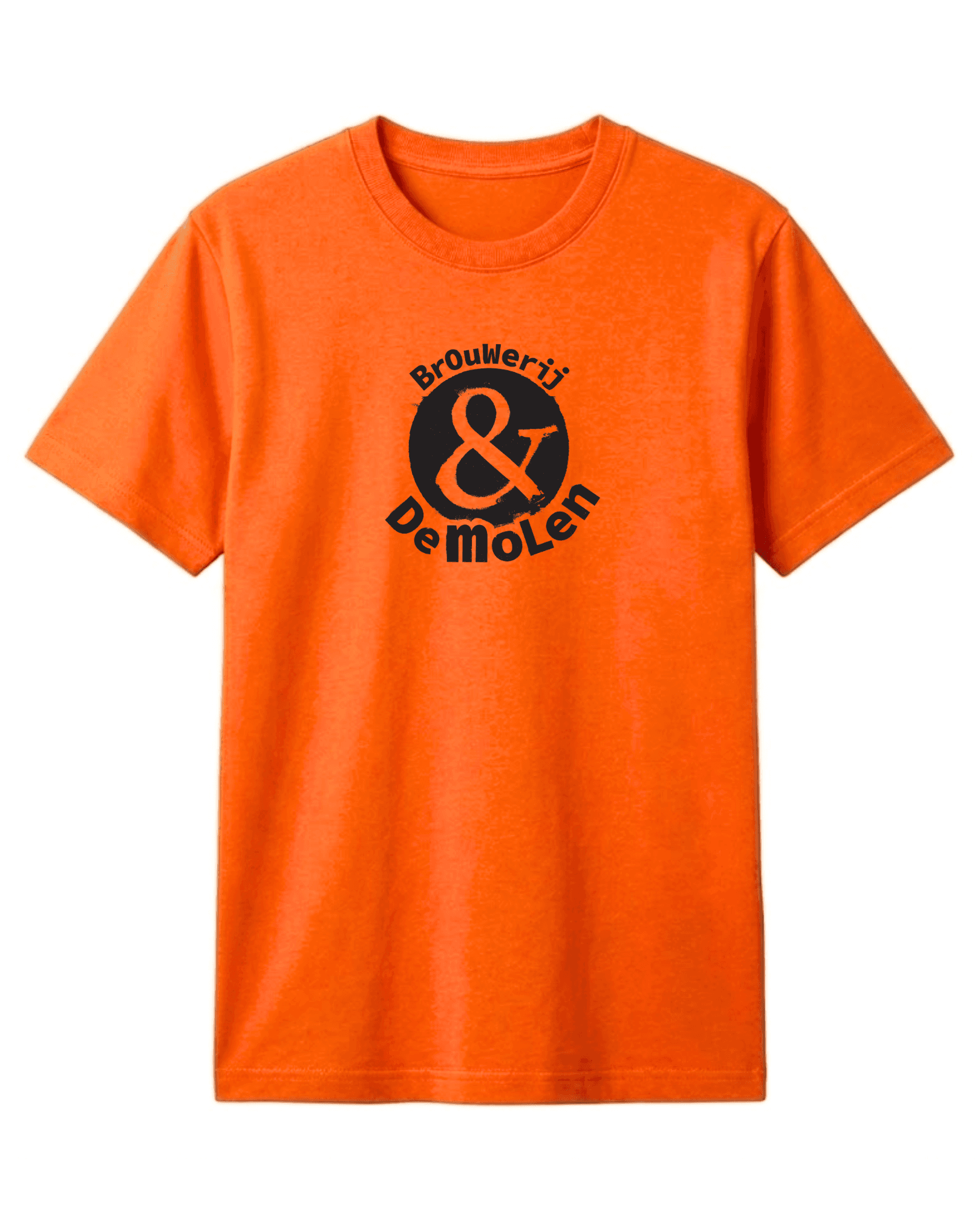 T-shirt met logo van Brouwerij & De Molen